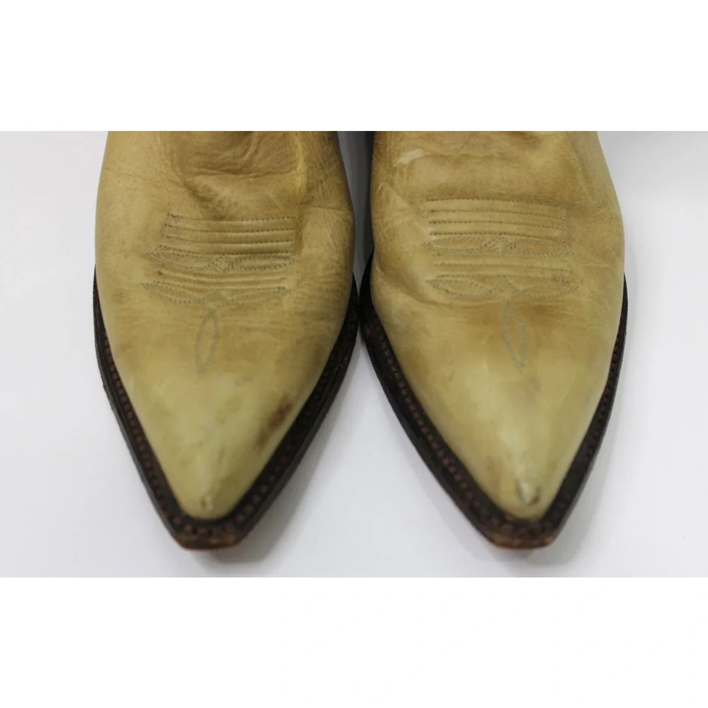 Vintage Code West Women's Western Cowboy Boots Leather Size 6.5 M 41149